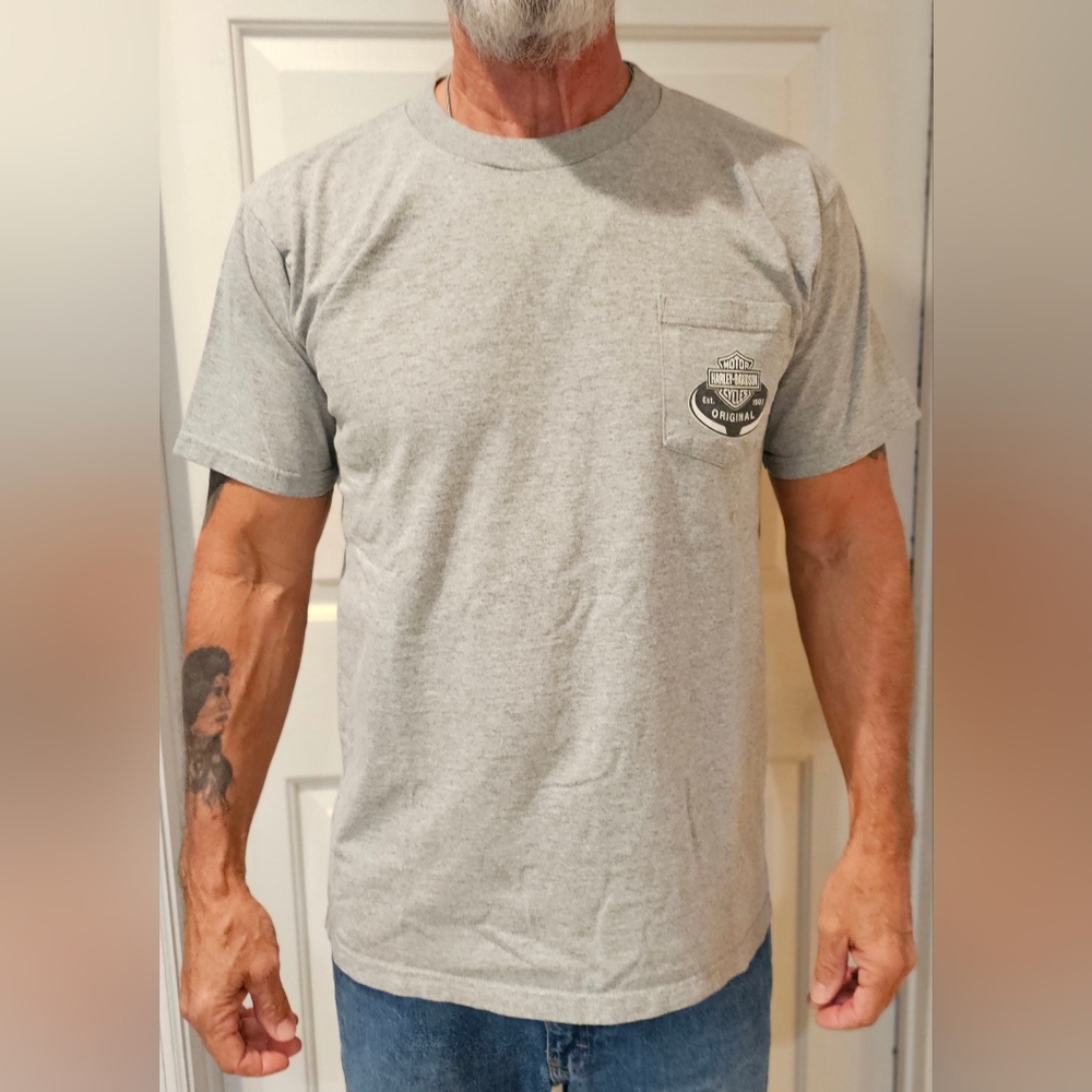 Harley-Davidson T-Shirt in Large.  GRAY